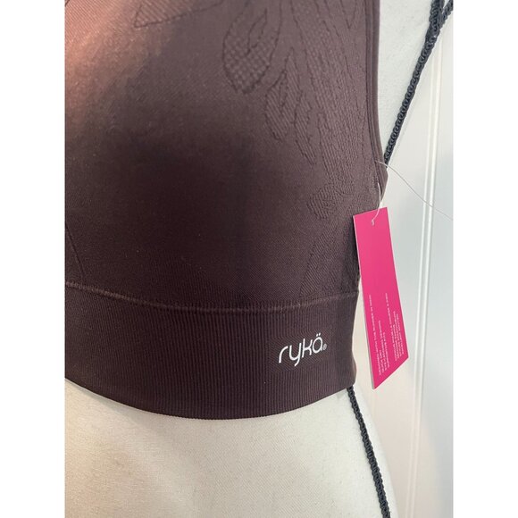 Ryka Womens Java Brown Crossback Sports Bra S - Picture 8 of 16